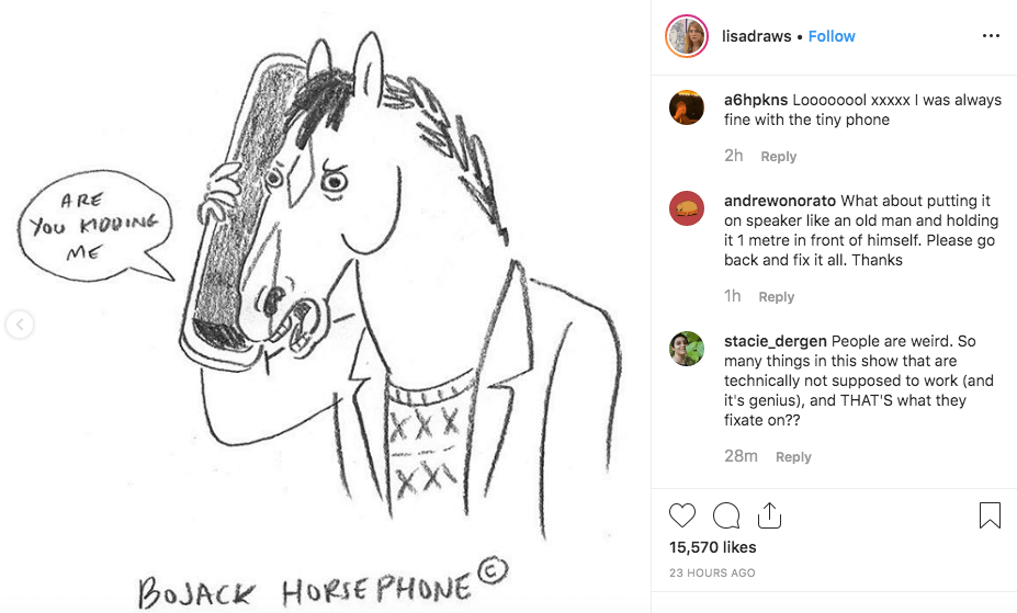 BoJack Horseman — Lisa Hanawalt