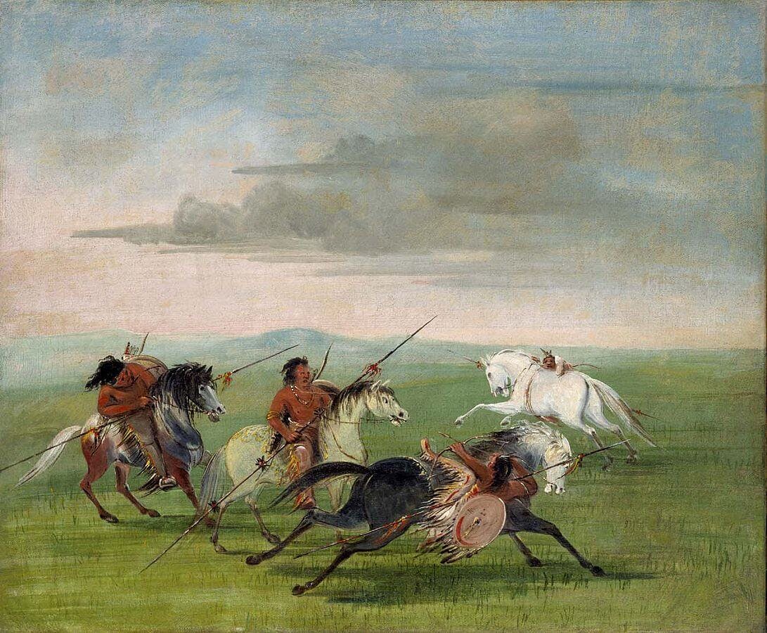 comanche feats horsemanship