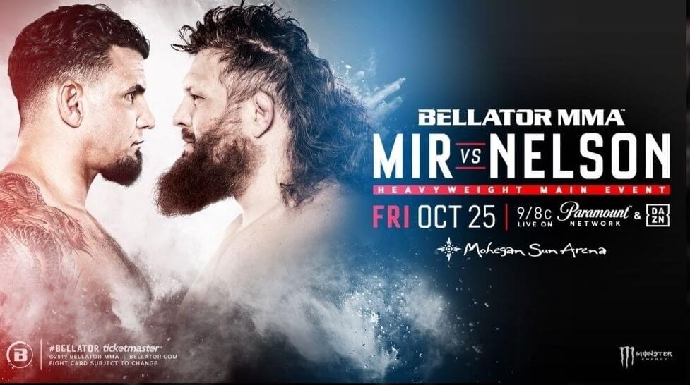 Frank Mir vs Roy Nelson live stream DAZN