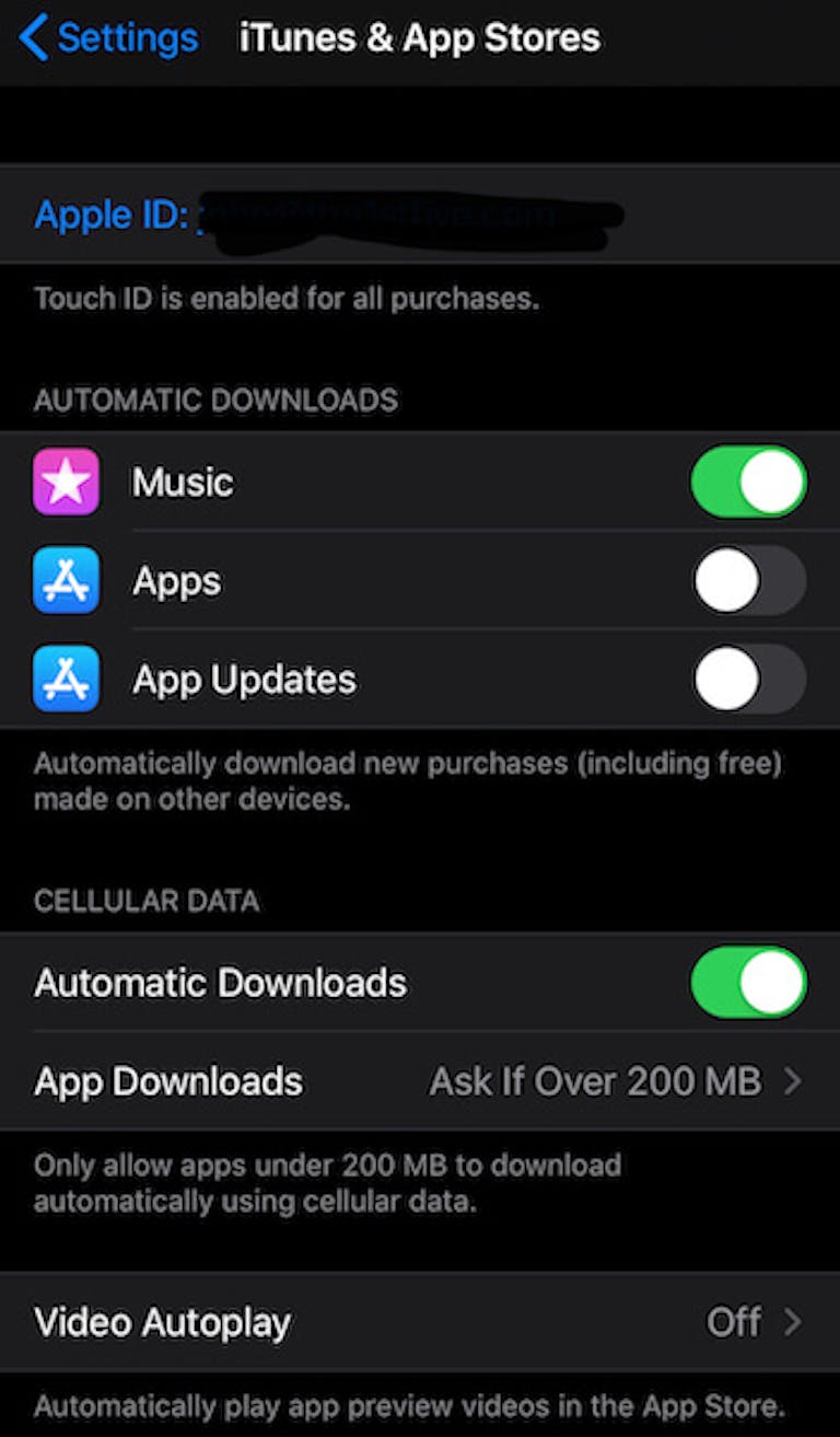 why is my iphone so slow, how to speed up your iphone - automatic downloads