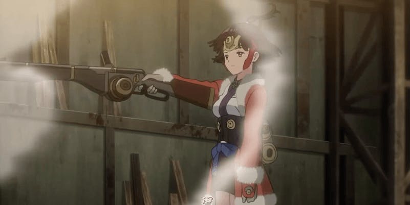 Shoujo TV Anime News - YASSSSS!!!!!! Ikoma x Mumei IS CANON!! ANIME ::  Koutetsujou no Kabaneri Movie 3:Unato Kessen