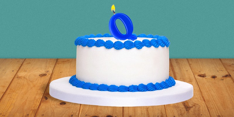 qanon birthday cake