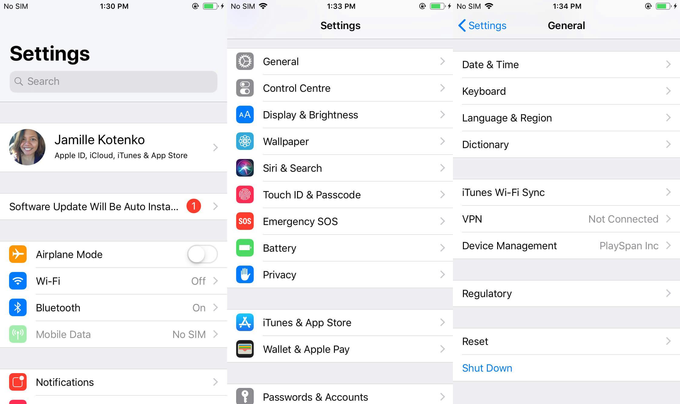 restore iphone to factory settings