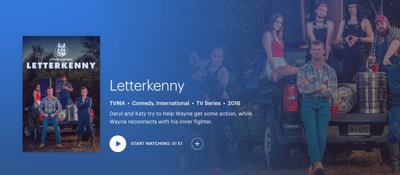 How do i watch on sale letterkenny