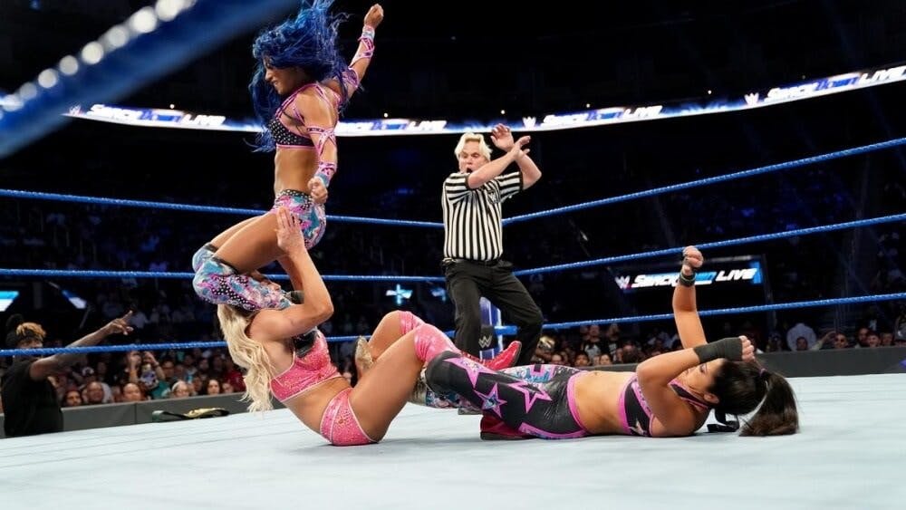 WWE Smackdown live stream Charlotte Flair Sasha Banks
