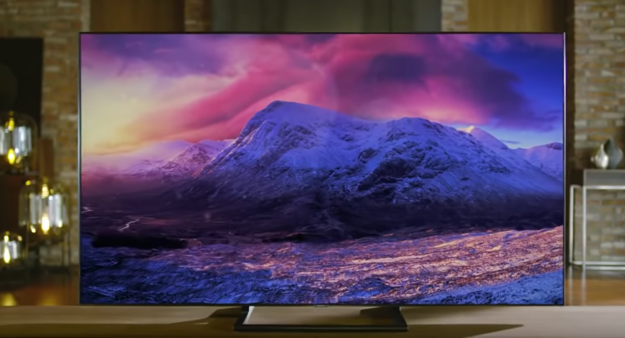 4K Smart TV display