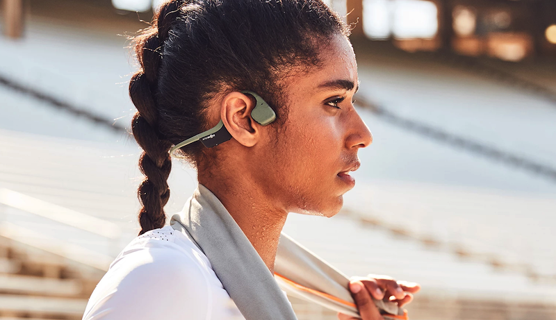 AfterShokz Air lightweight bone conduction headphones