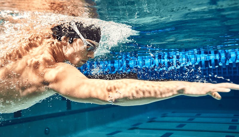 AfterShokz Xtrainerz bone conduction headphones for swimming