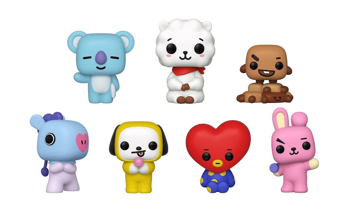 Add to your BTS merch collection with BT21 Funko Pops