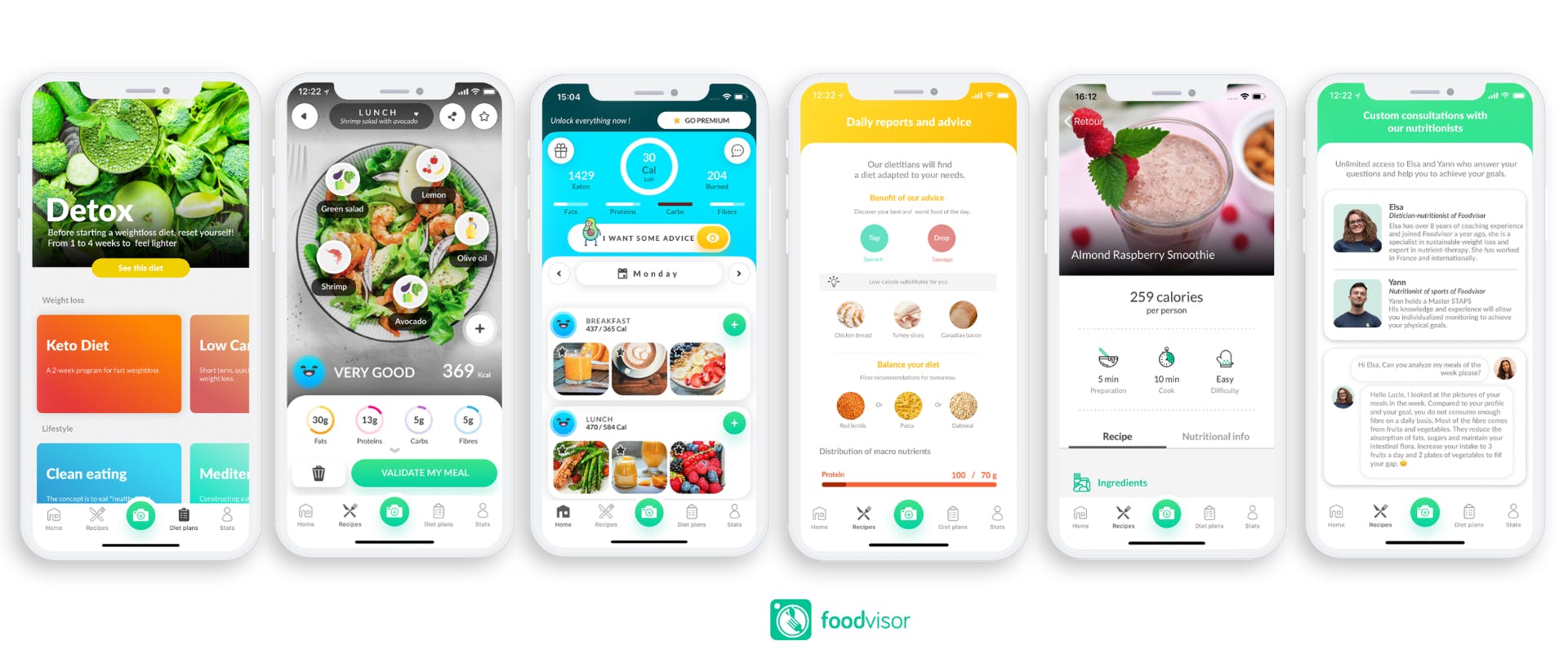 Foodvisor app