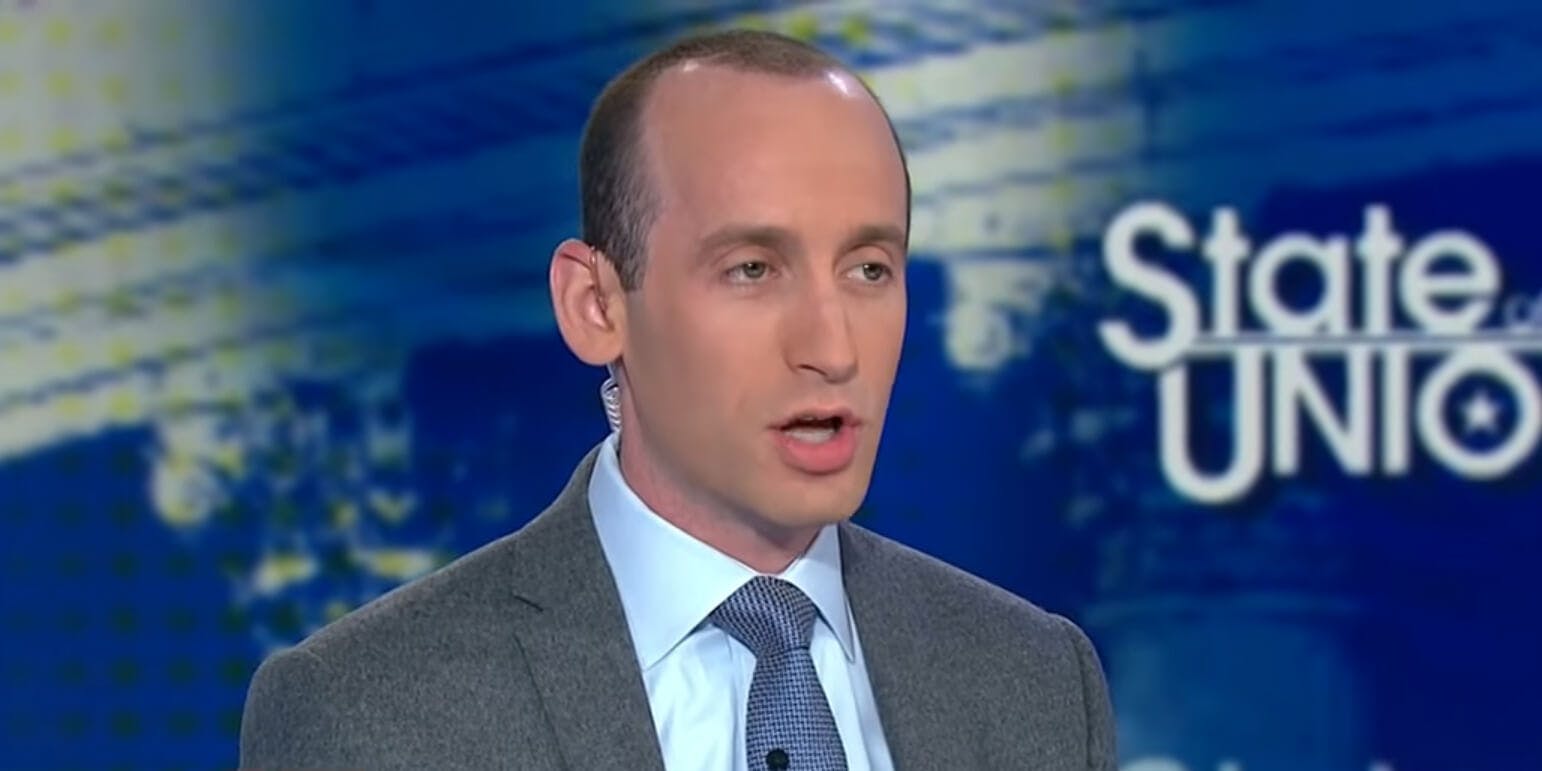 Stephen Miller Should Be Fired, More Than 100 Lawmakers Say