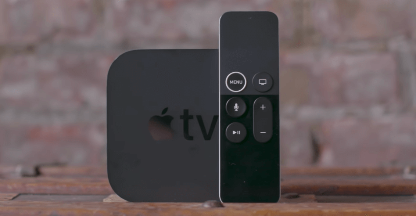 appletv 4k image with remote