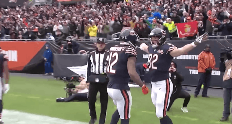 bears touchdown celebration