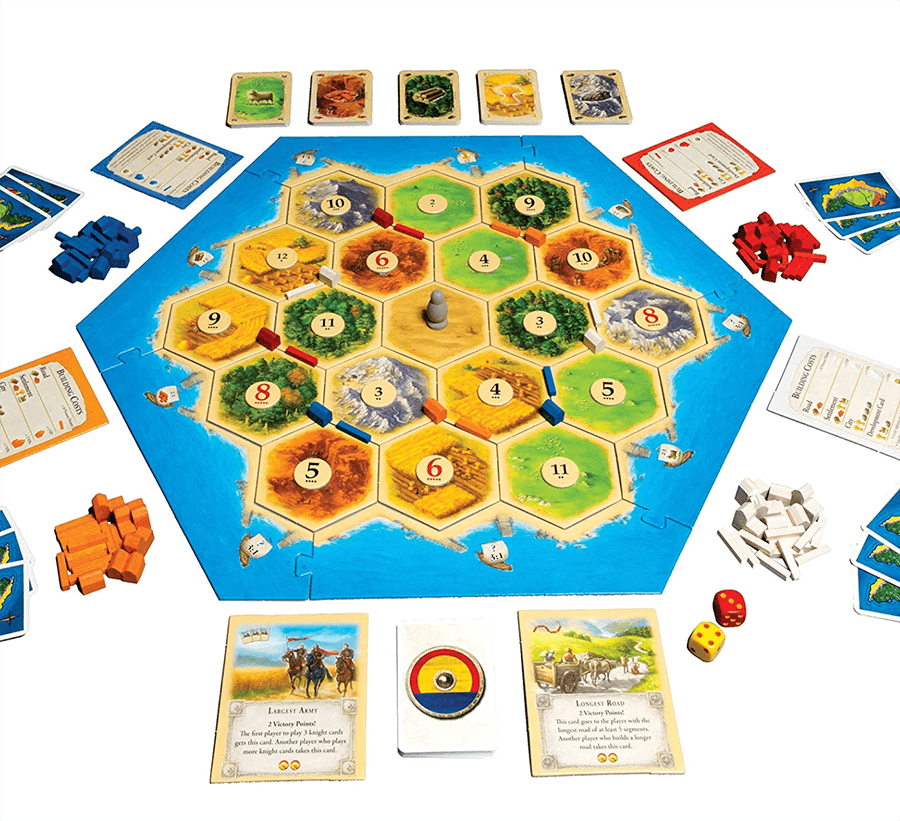 settlers of catan board game