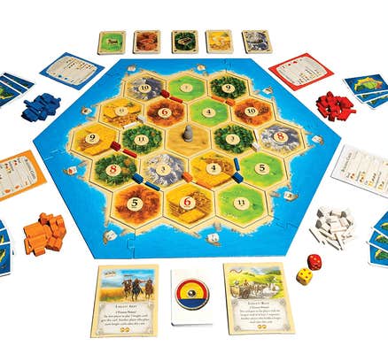 settlers of catan board game
