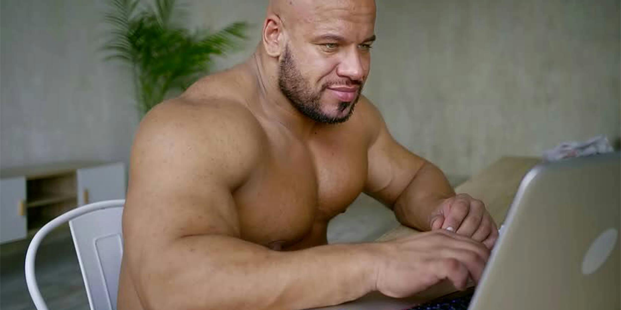 The 'buff guys on laptops' meme is here to offer some wholesome a...