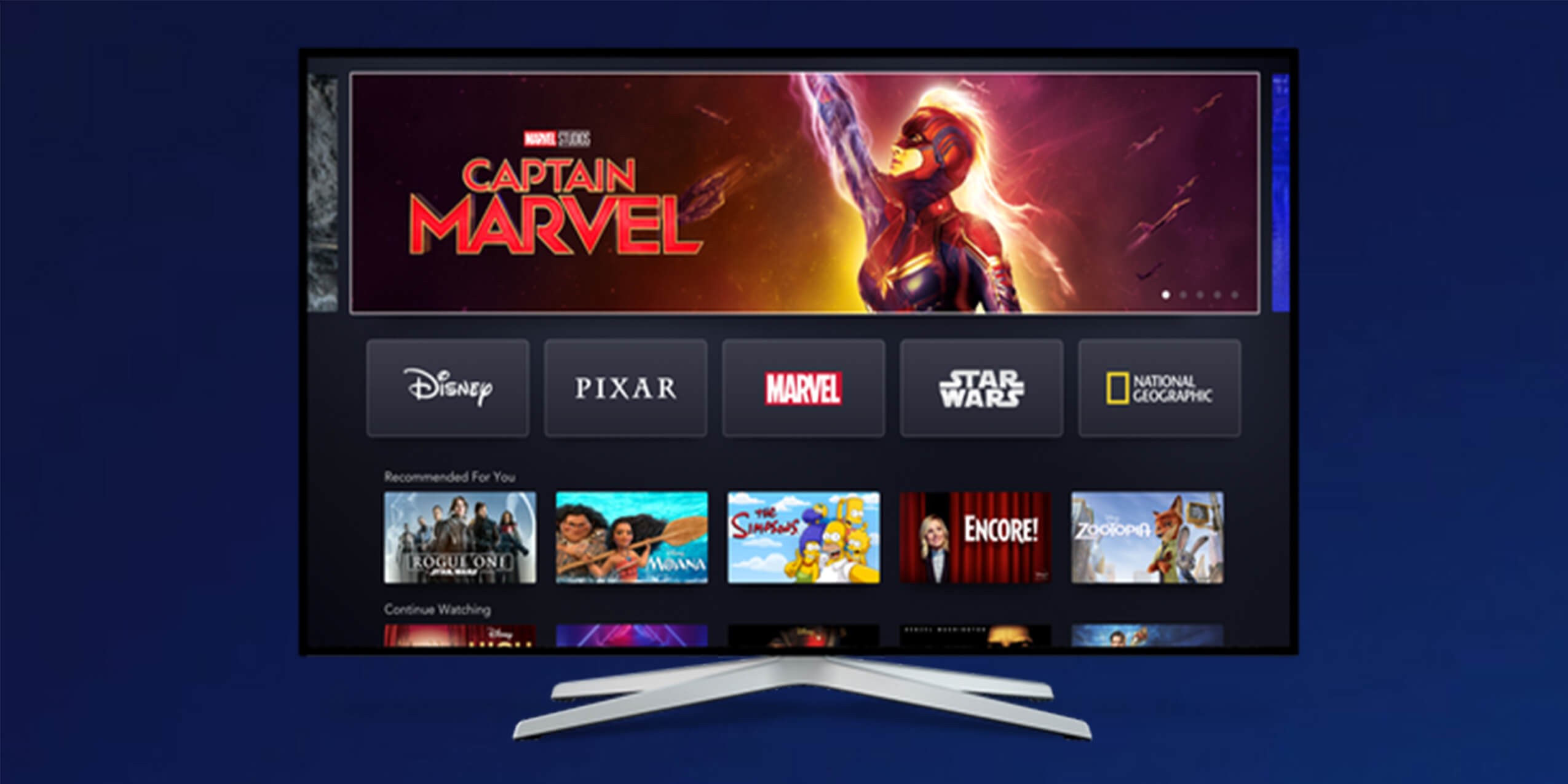 Disney plus clearance on samsung tv