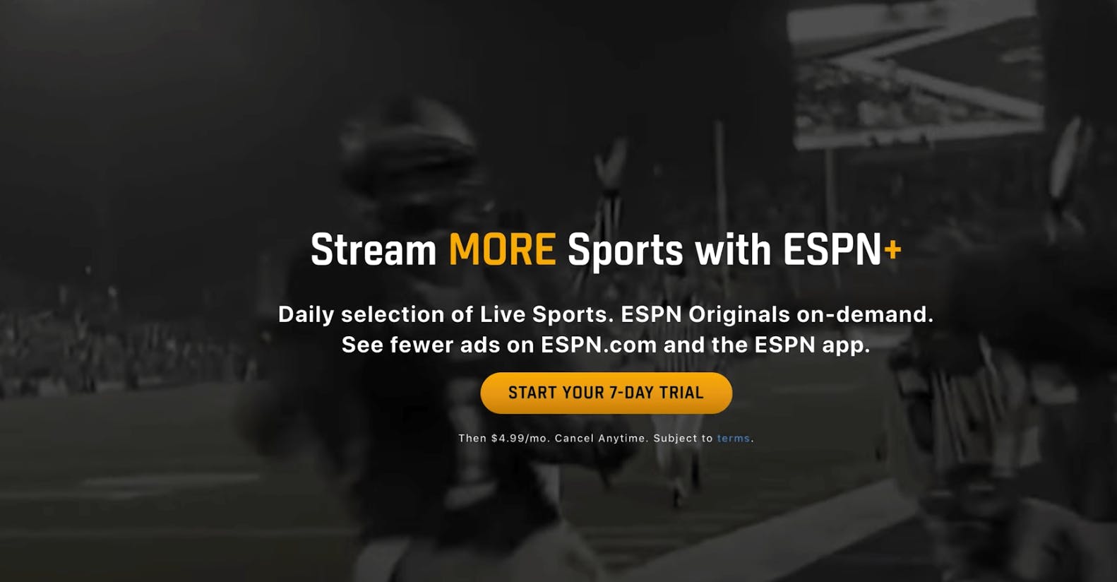 Can I watch ESPN+ on directv?