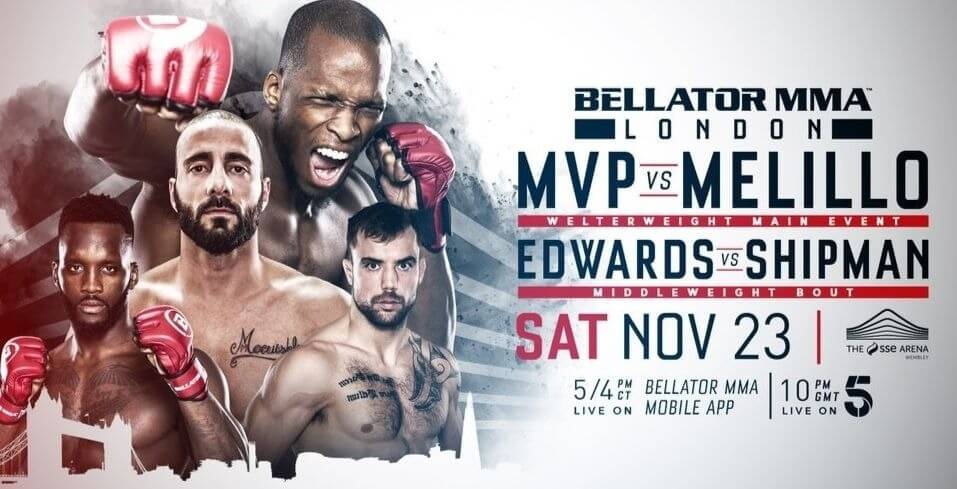 MVP vs Melillo live stream Bellator