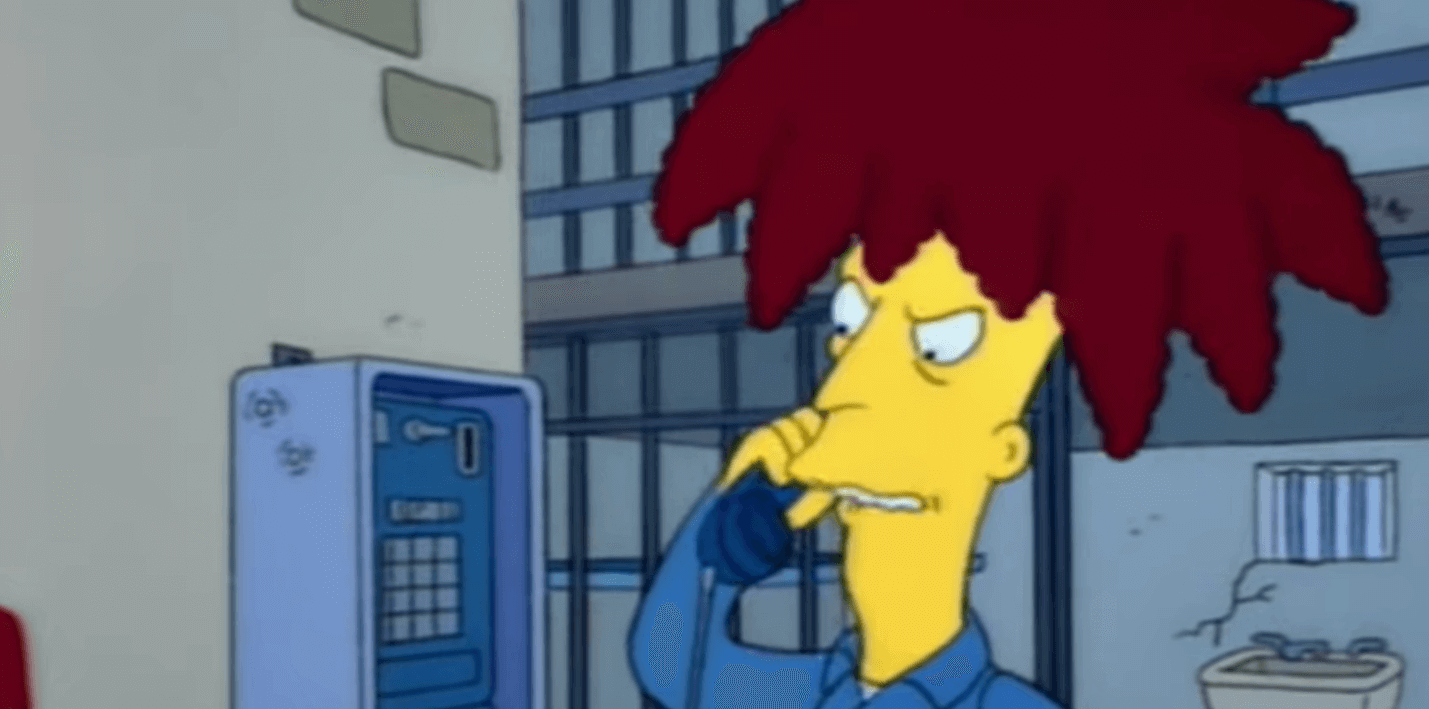 the simpsons sideshow bob prison call