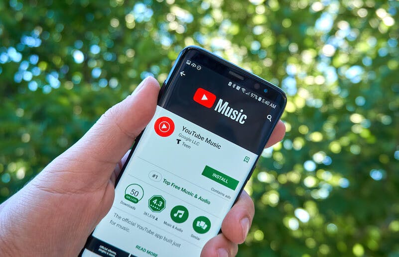 Spotify alternatives: YouTube Music