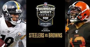 how to watch steelers vs browns live stream