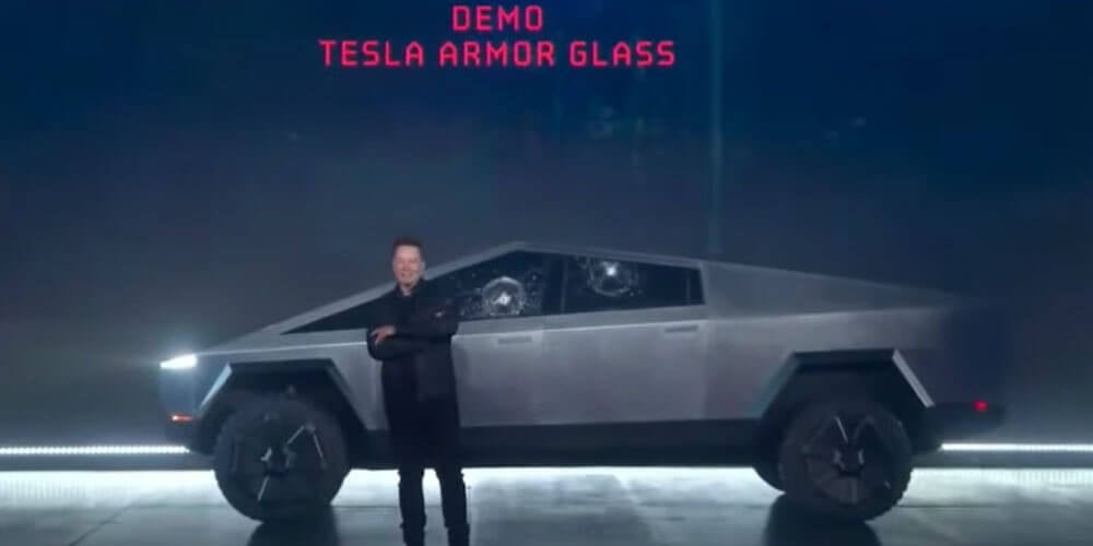 Elon Musk S Cybertruck Mocked After Metal Ball Busts Windows Elon Musk S Cybertruck Mocked After Metal Ball Busts Windows