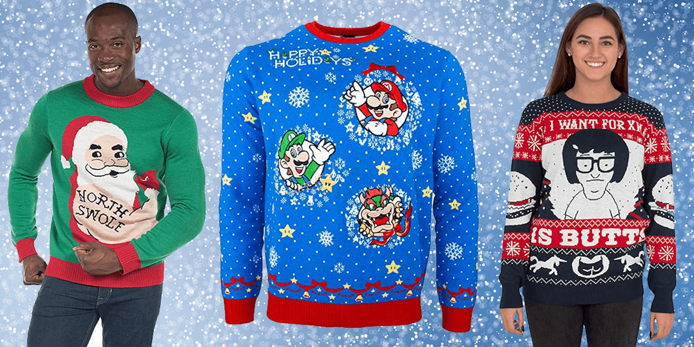 20 Funny Ugly Holiday Sweaters Cute Enough to Wear All Year