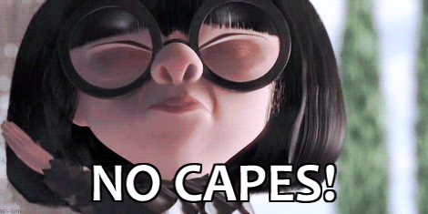 Edna Mode from the Incredibles saying 