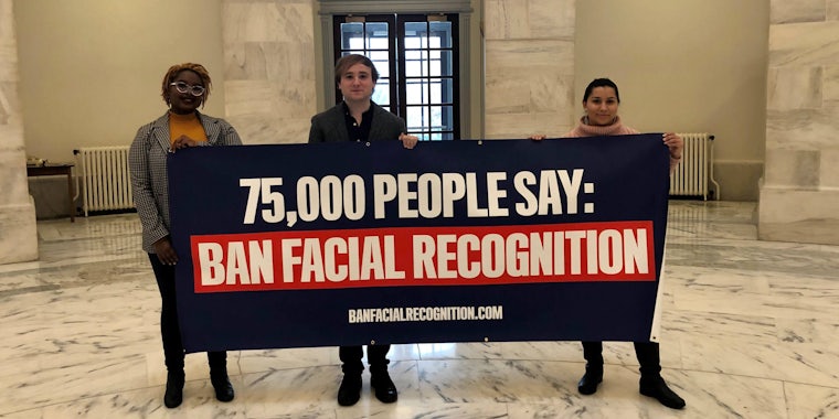 Facial Recognition Congress Petitions Fight for the Future
