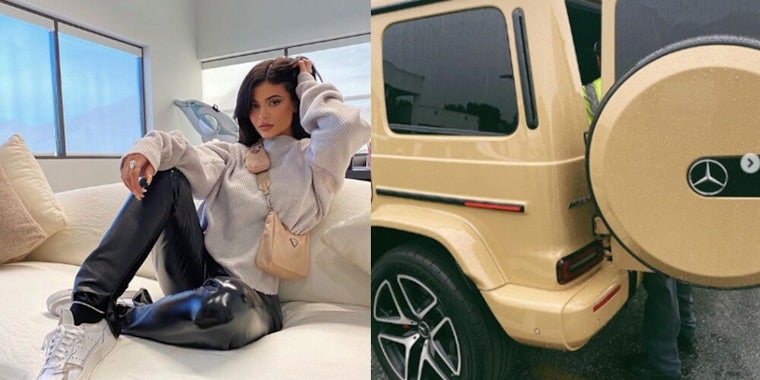 Kylie Jenner G Wagon Instagram