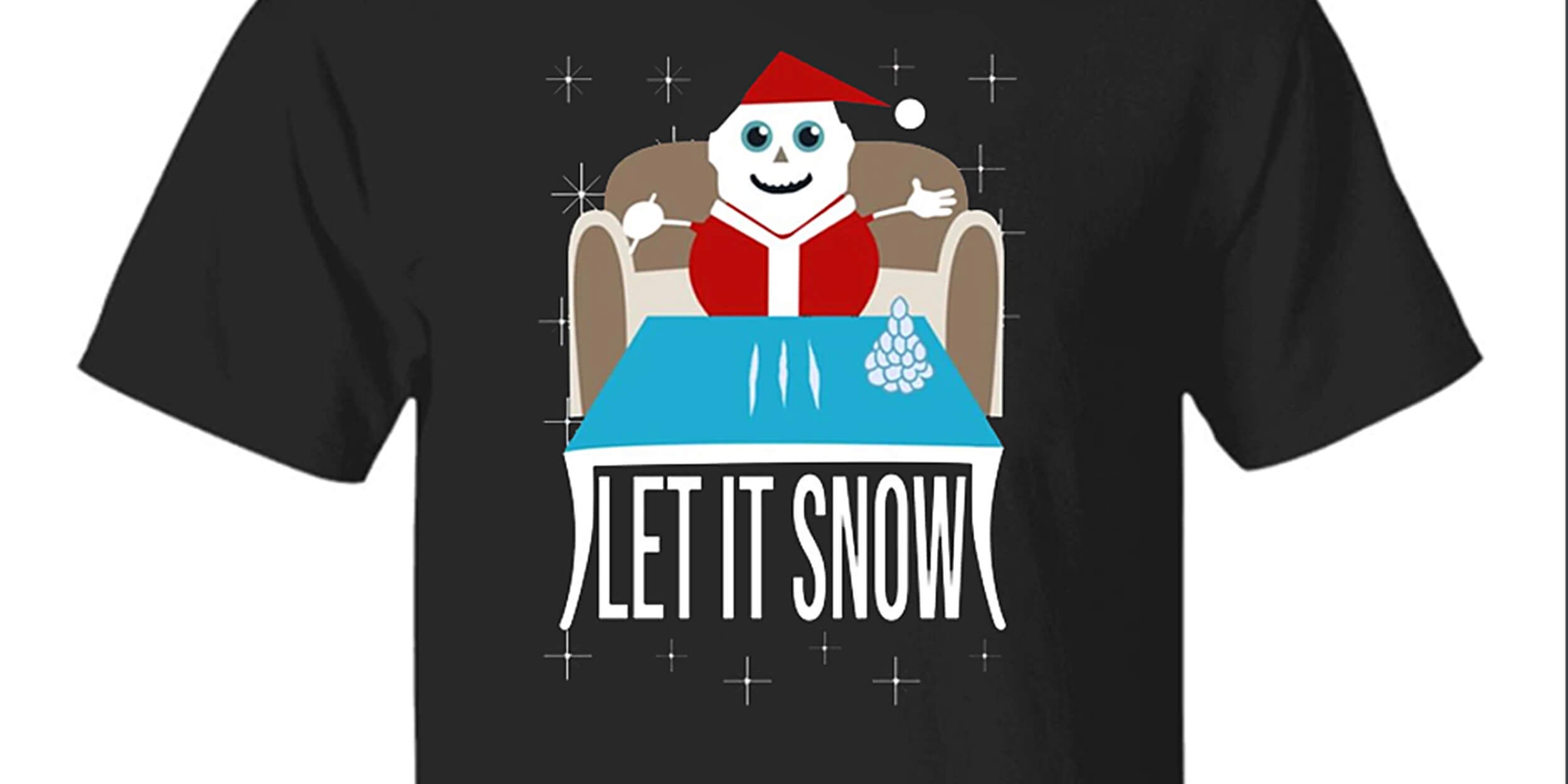 walmart sweater let it snow