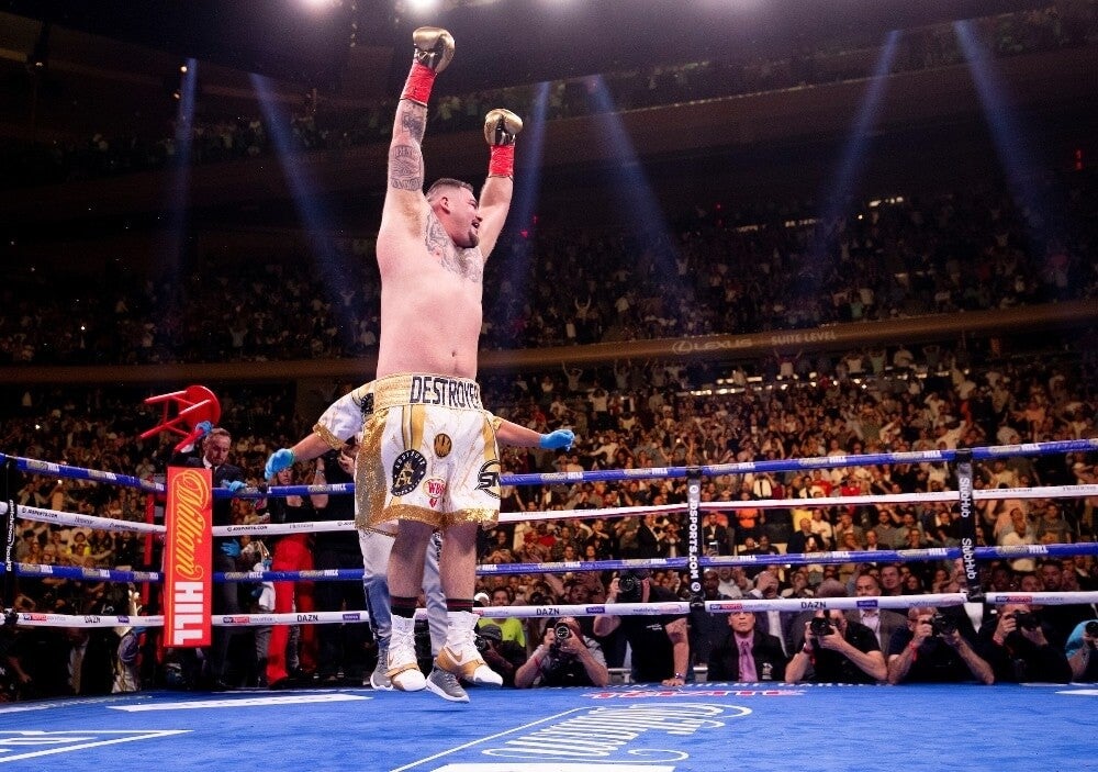 Andy Ruiz vs Anthony Joshua live stream DAZN