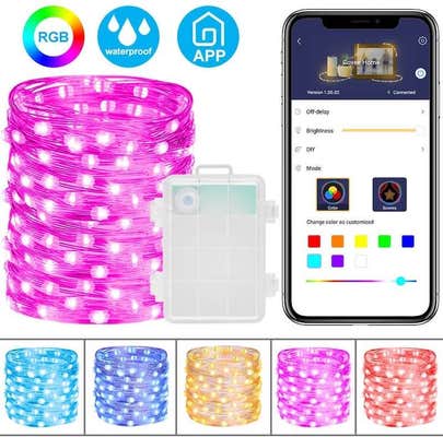 app controlled christmas lights - minger