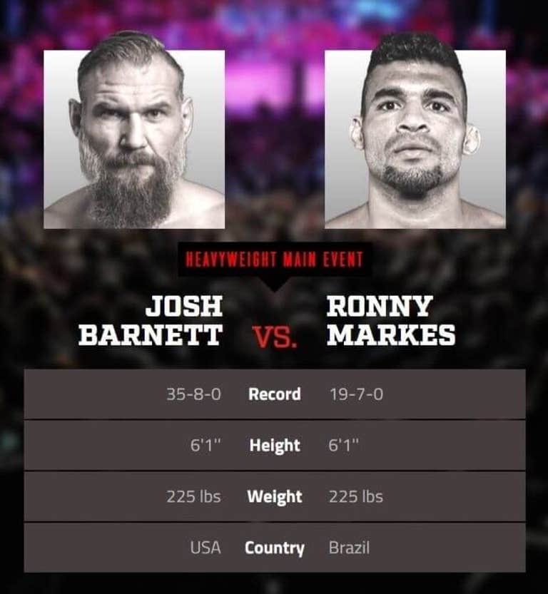 Barnett vs Markes Bellator Salute DAZN