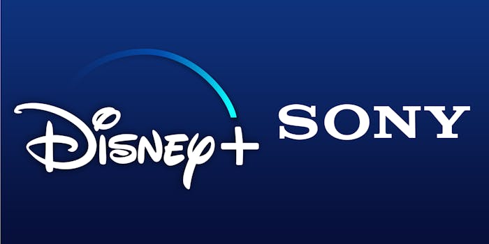 Disney Plus Sony smart tv