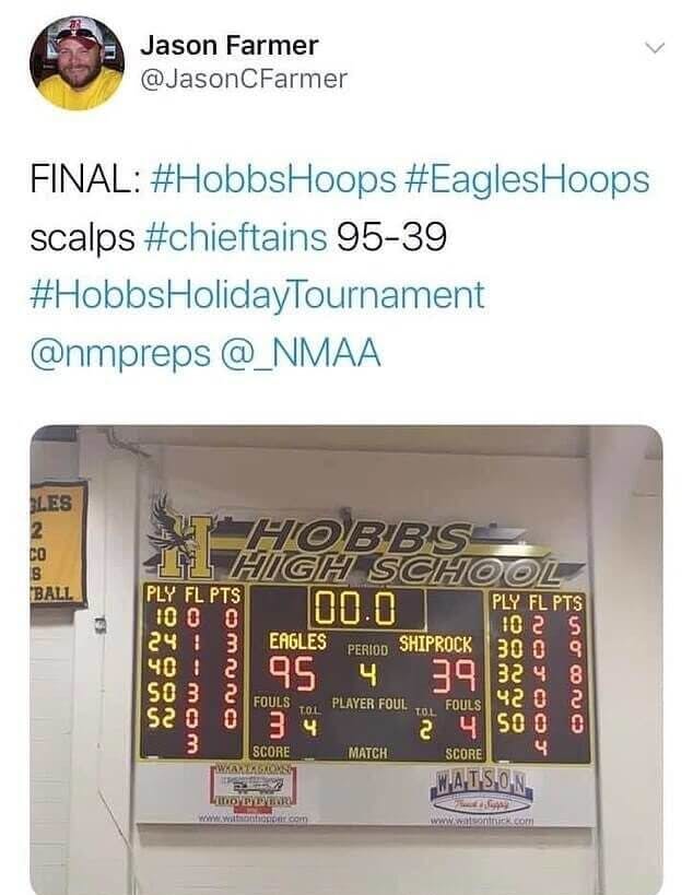 eagle hoops scalps chieftains