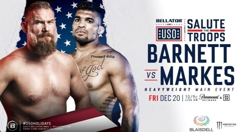 Josh Barnett vs Ronny Markes live stream DAZN