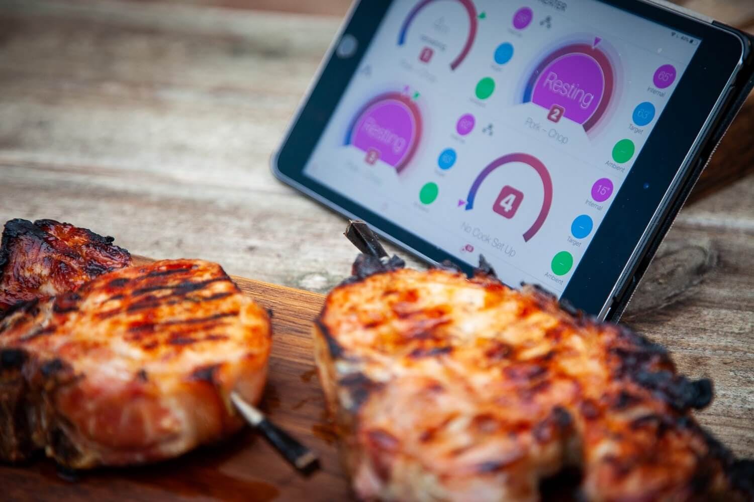 Never overcook steak again with this bluetooth meat thermometer