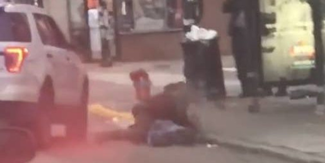 Video Shows Police Officer Body-Slamming Man During Arrest