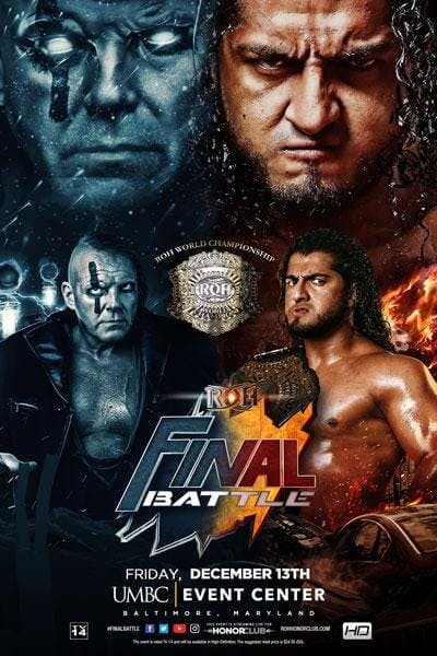 ROH Final Battle live stream poster