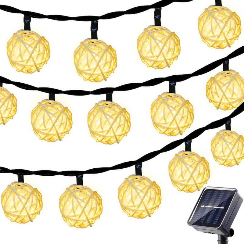 solar powered christmas lights - betus