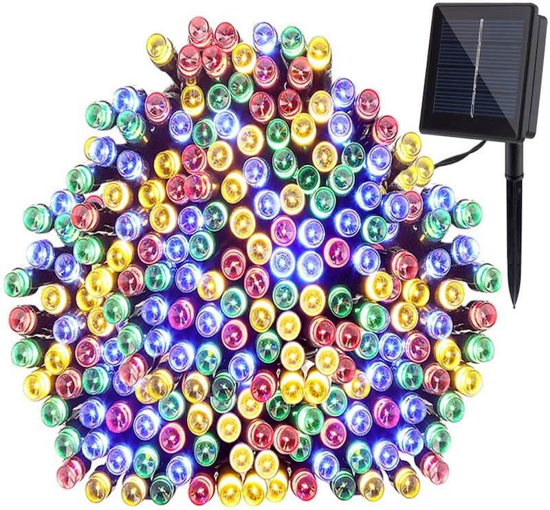 solar powered christmas lights - gdealer