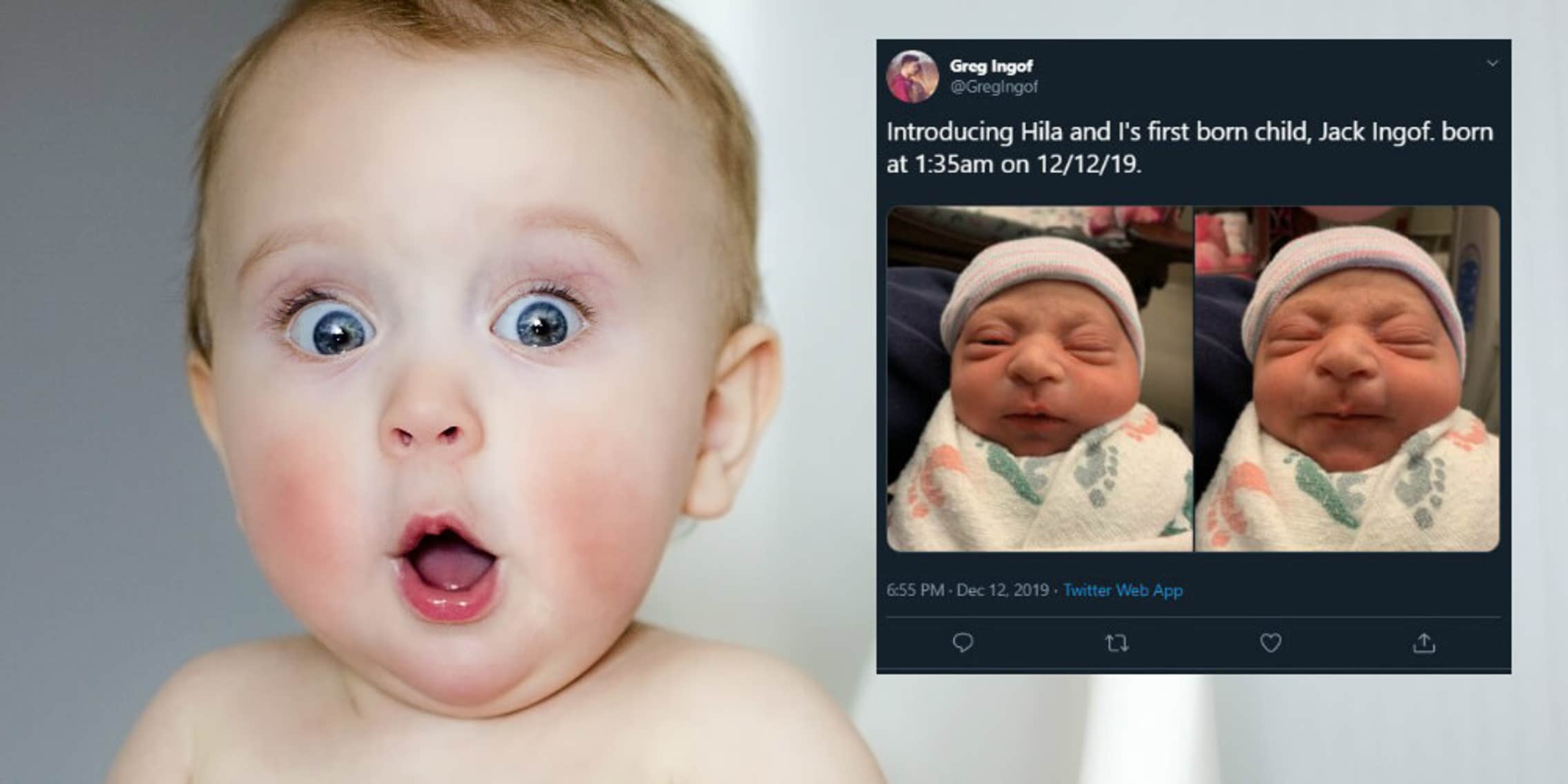 Did a Twitter User Really Get Tricked Into Naming Baby 'Jack Ingof'?