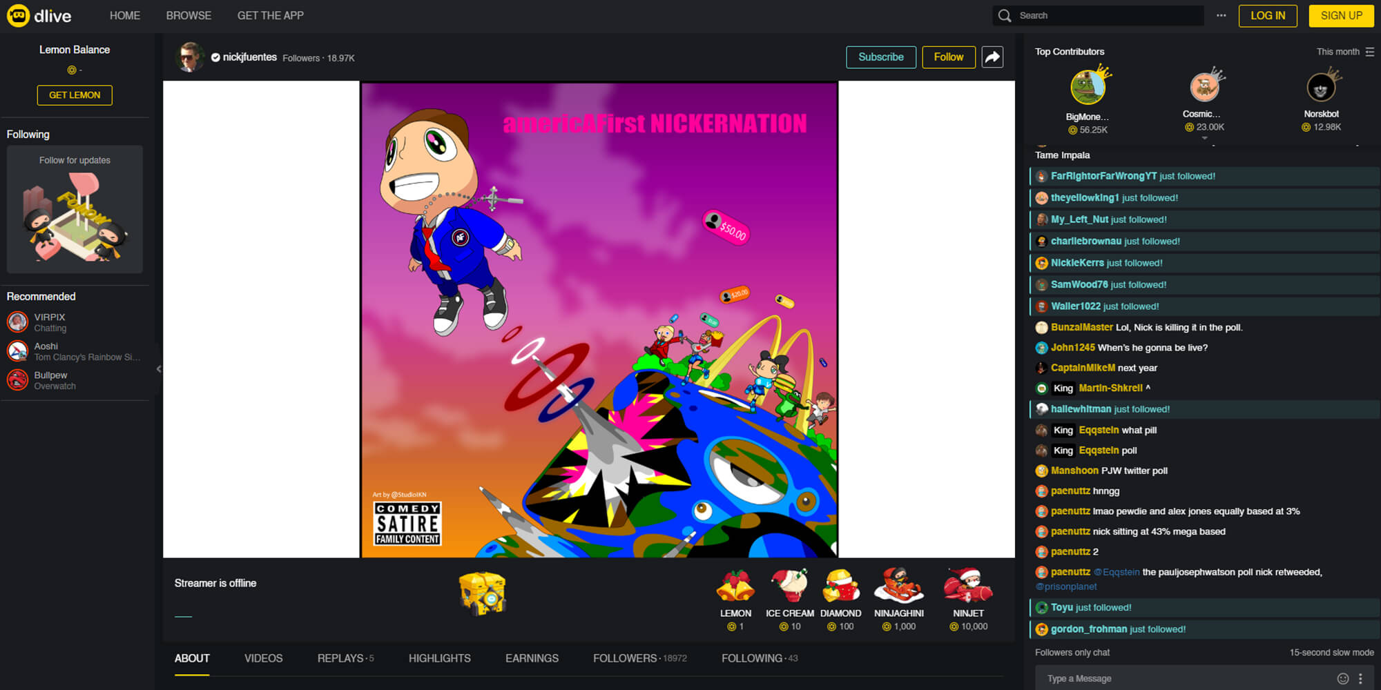 What Is Dlive It S White Nationalists Favorite Streaming Platform What Is Dlive It S White Nationalists Favorite Streaming Platform
