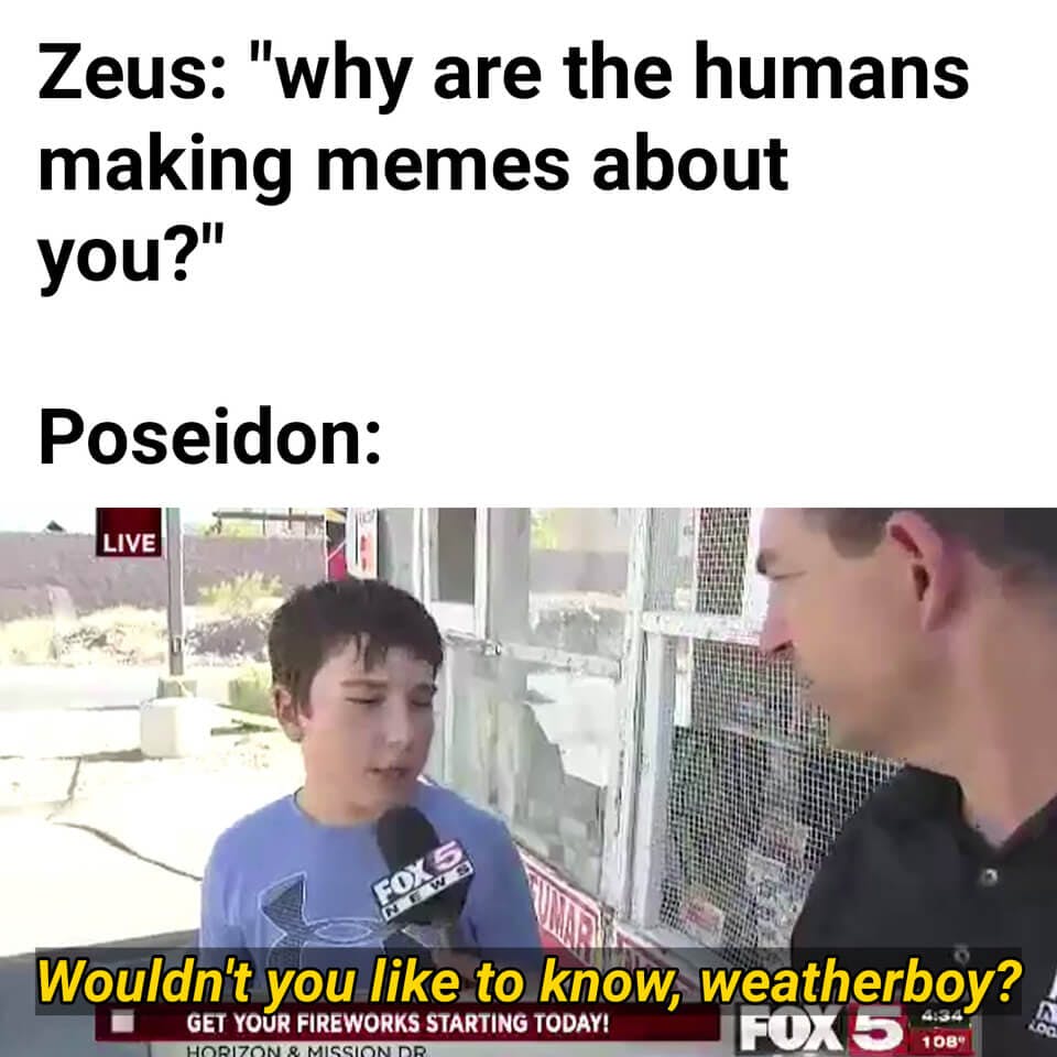 Greek Gods Reddit Memes Are Popping Up Thanks To Tv Reboot Rumors