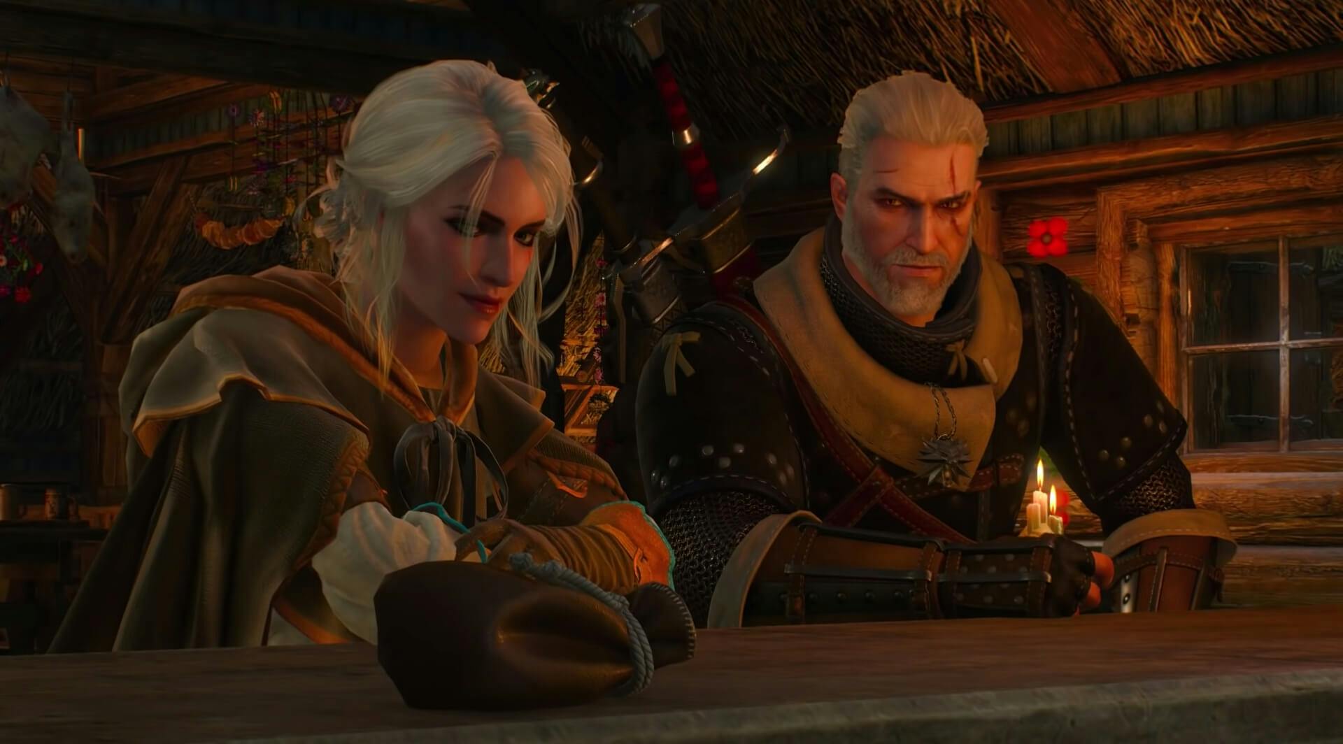 Ciri and Geralt - The Witcher