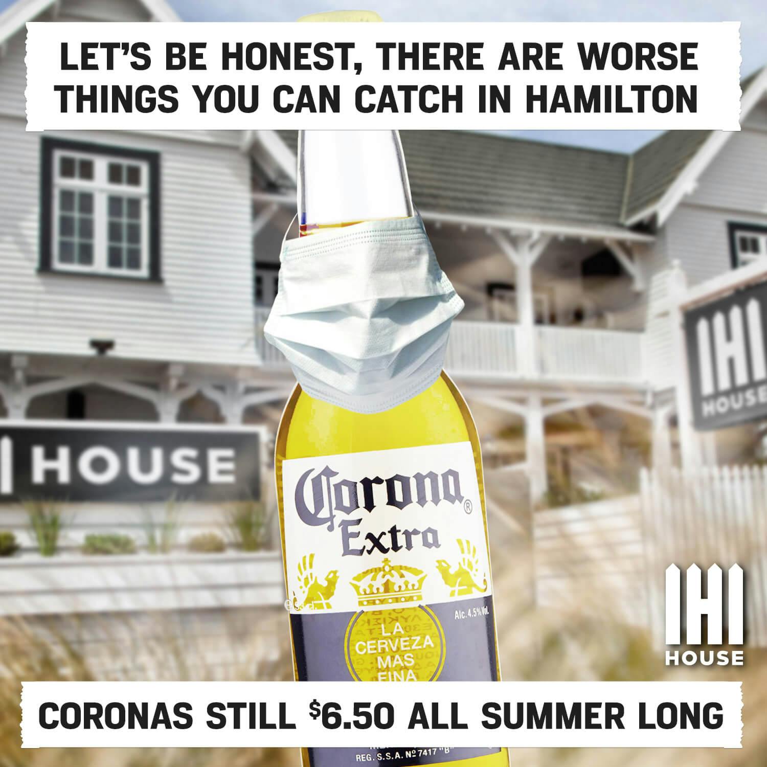House on Hood - coronavirus ad