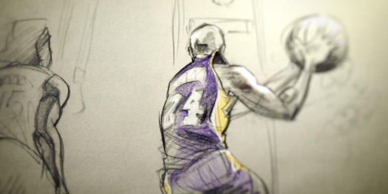 Kobe Bryant Film Dear Basketball Pulled Off Vimeo