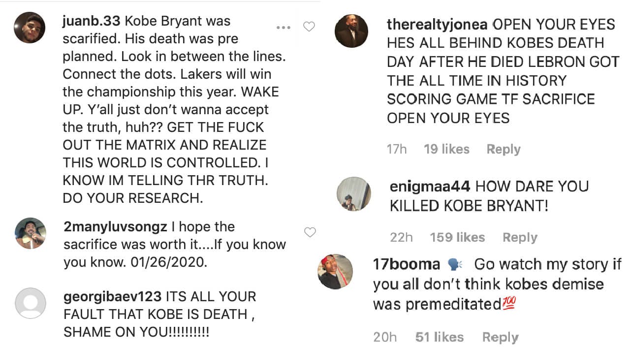 LeBron James - Kobe Bryant comments